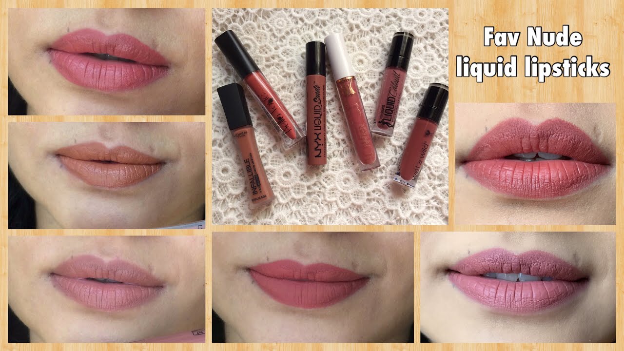 All of my favourite Nude Liquid Lipsticks | Blossom yourself