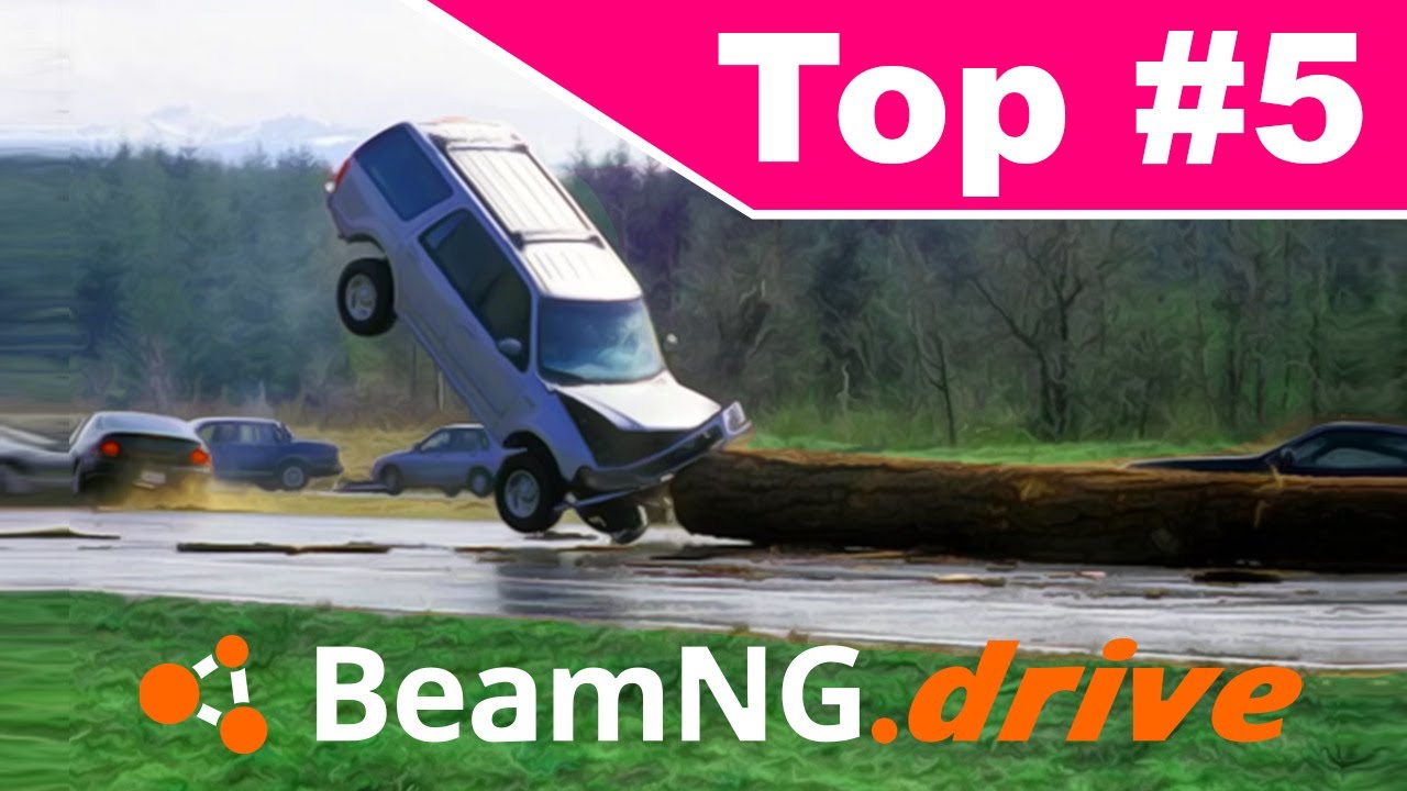 Top 5 Most Satisfying Crashes | #1 BeamNG Drive