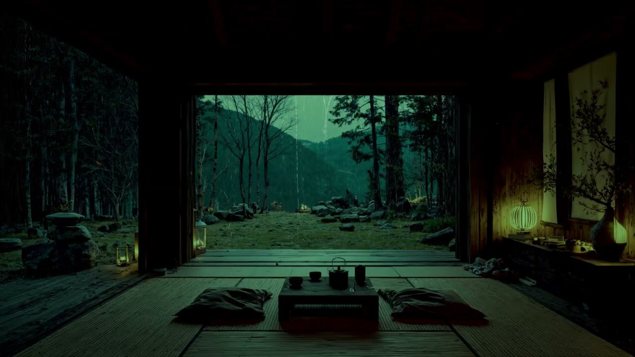 Gentle Woodland Rain for Insomnia Relief | Quiet Your Mind and Sleep Deeply 🌧️🌲