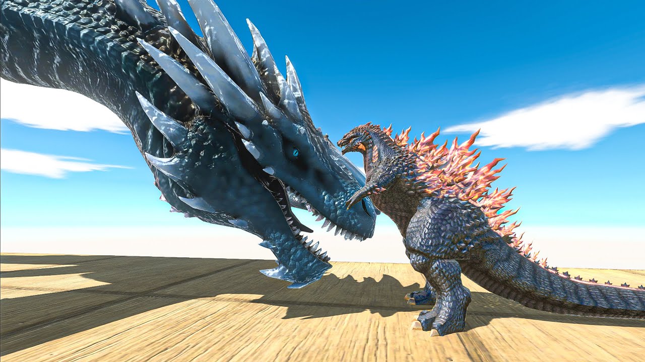 Godzilla Team Battles Incredibly Powerful Enemies - Animal Revolt Battle Simulator