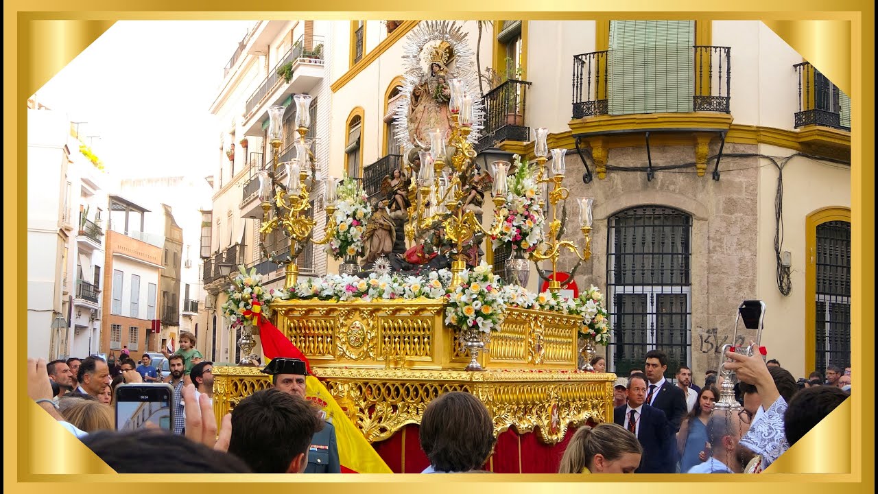 Procesión de la Virgen del Pilar de San Pedro 12-10-2023
