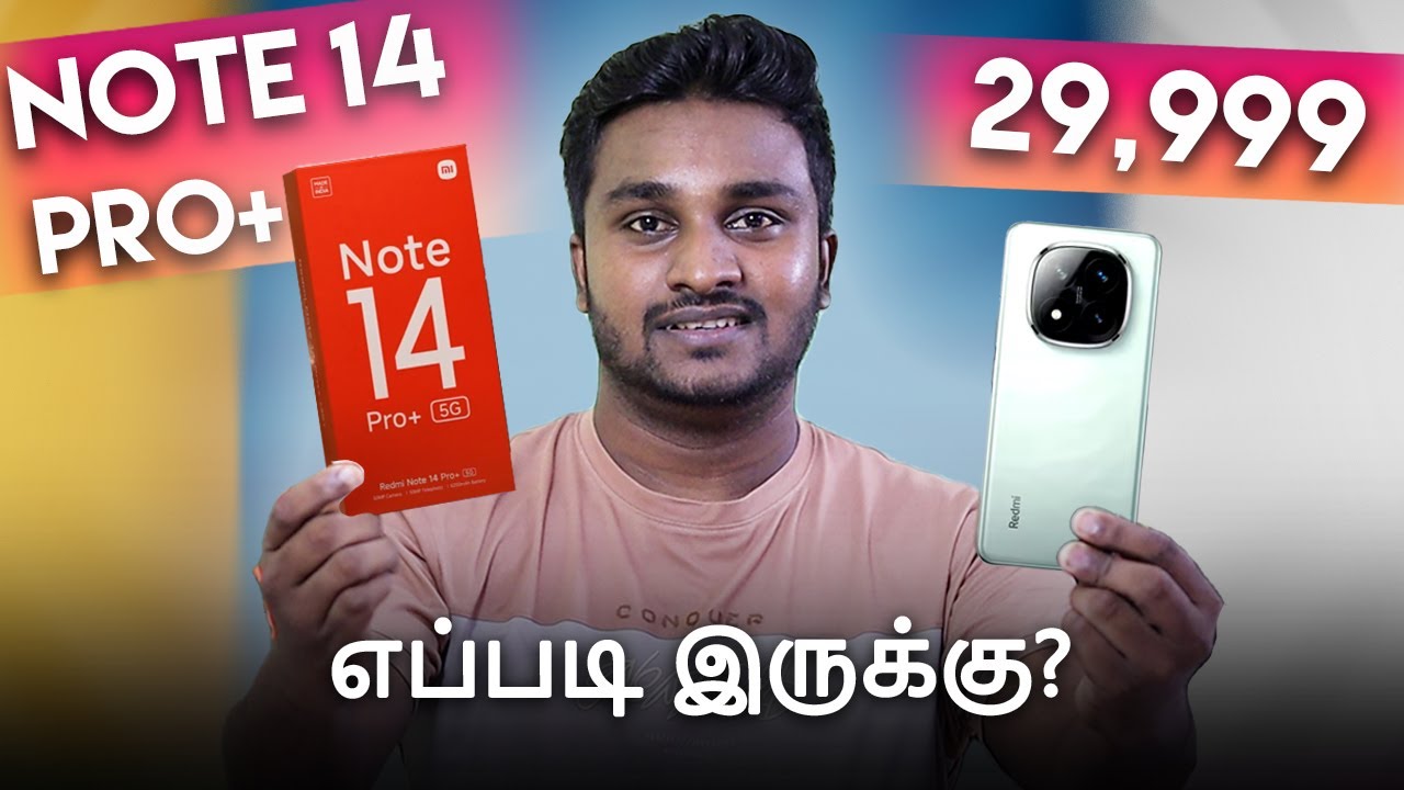 Redmi Note 14 Pro+ 5G💥6200Mah-90W⚡,7S Gen3 UNBOXING!
