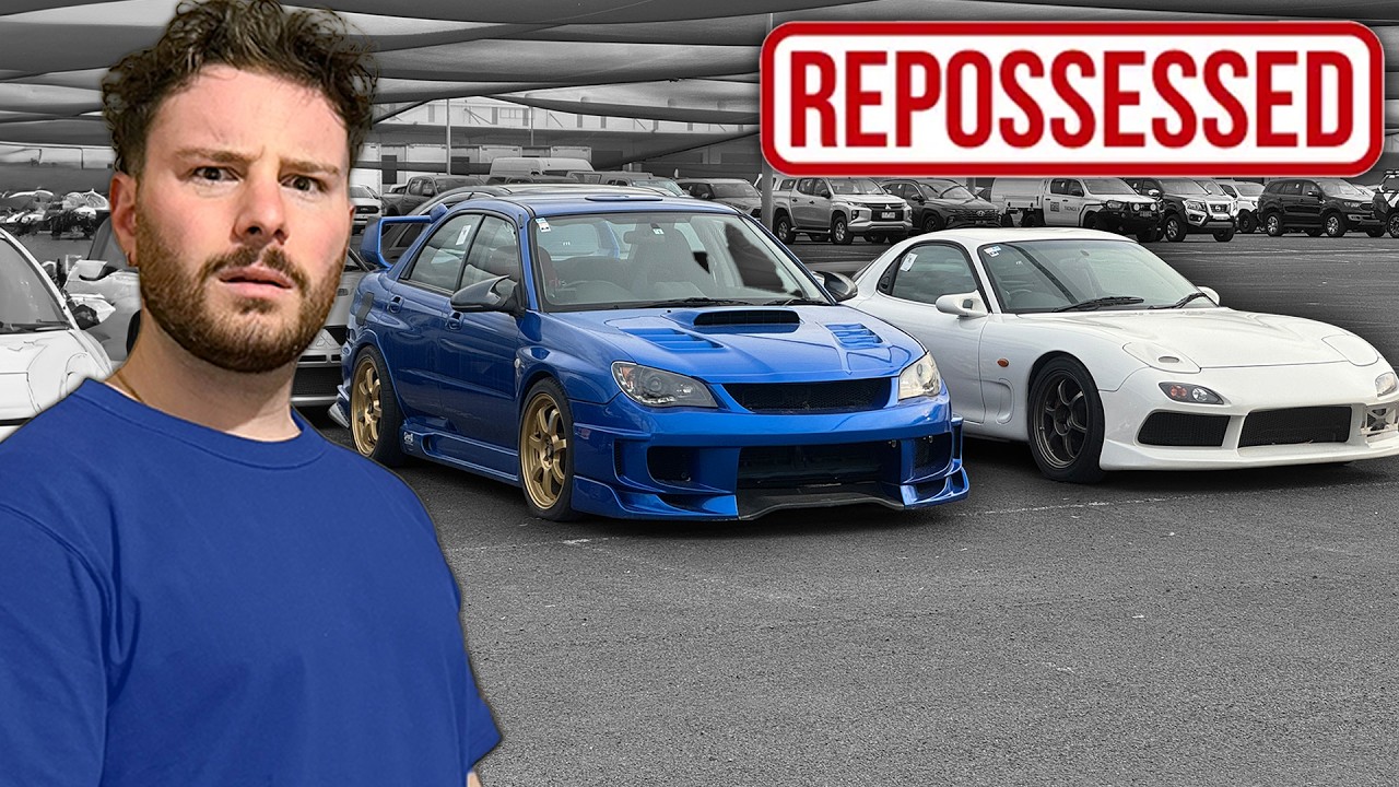 I FOUND REPOSSESSED MODIFIED CARS AT THIS AUSTRALIAN AUCTION