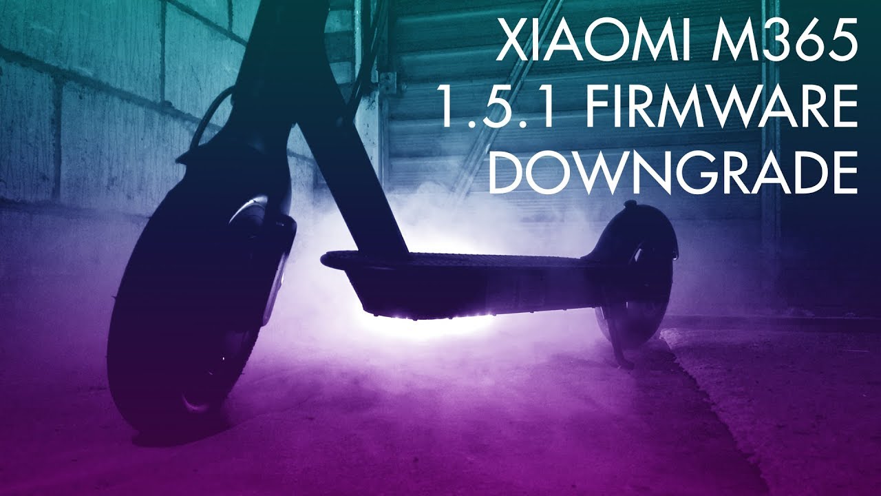 Понижение прошивки скутера Xiaomi M365 до версии 1.5.1 CFW + BLE072