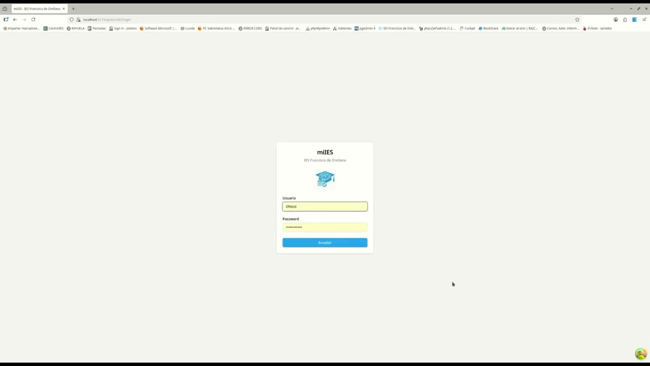 miIES - Usuario de la directiva