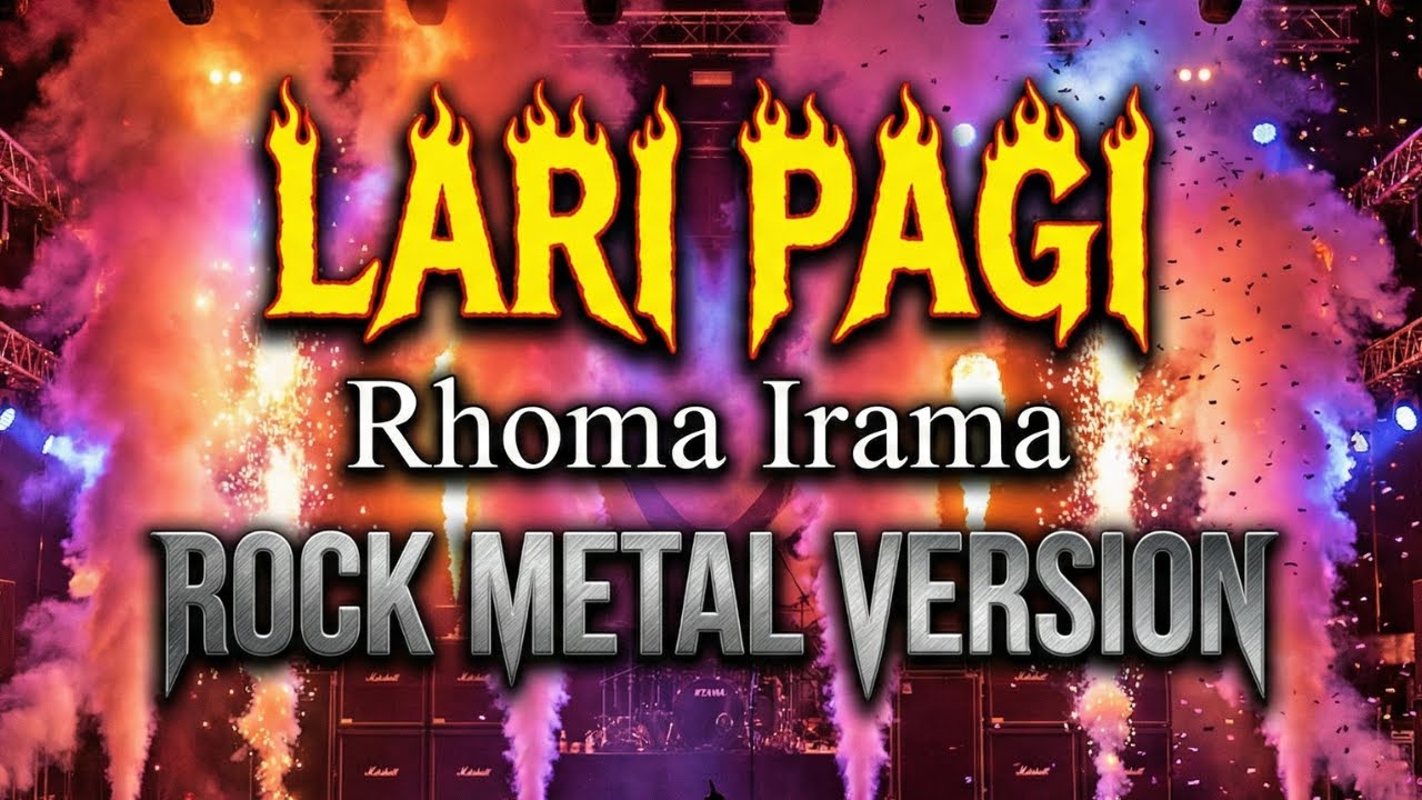 🎸 Lari Pagi - Rhoma Irama (Rock Metal Version) - Dangdut Rock Vibes