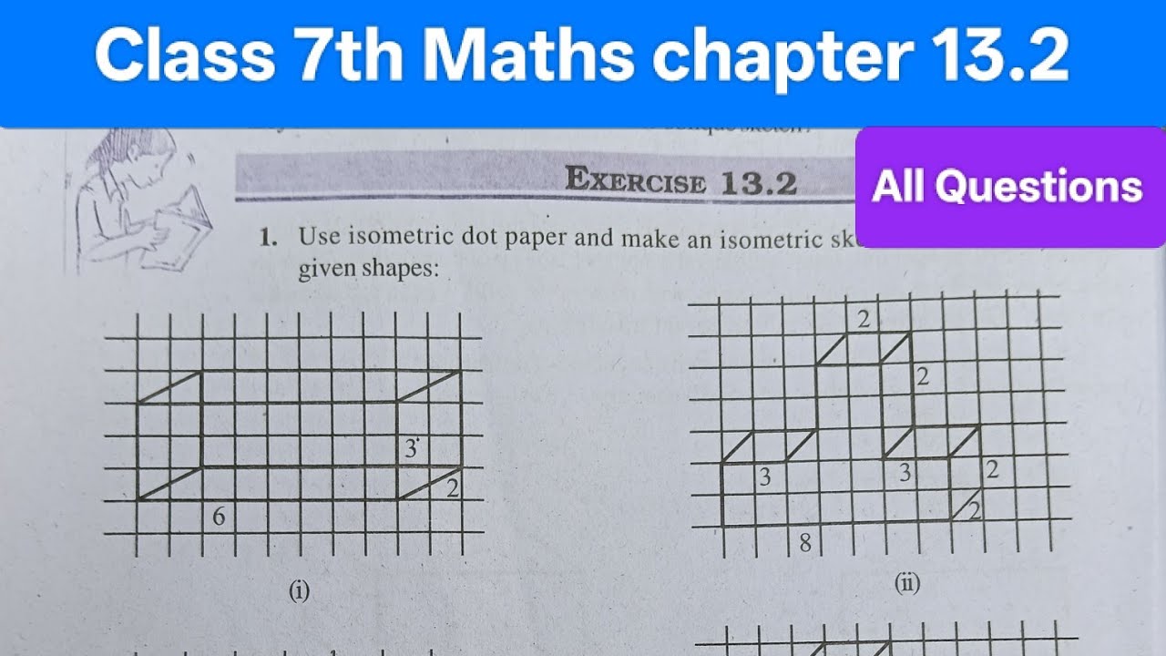 Class 7th Maths Chapter 13.2 । Class 7th Maths Exercise 13.2। Ncert maths class 7th exercise 13.2।