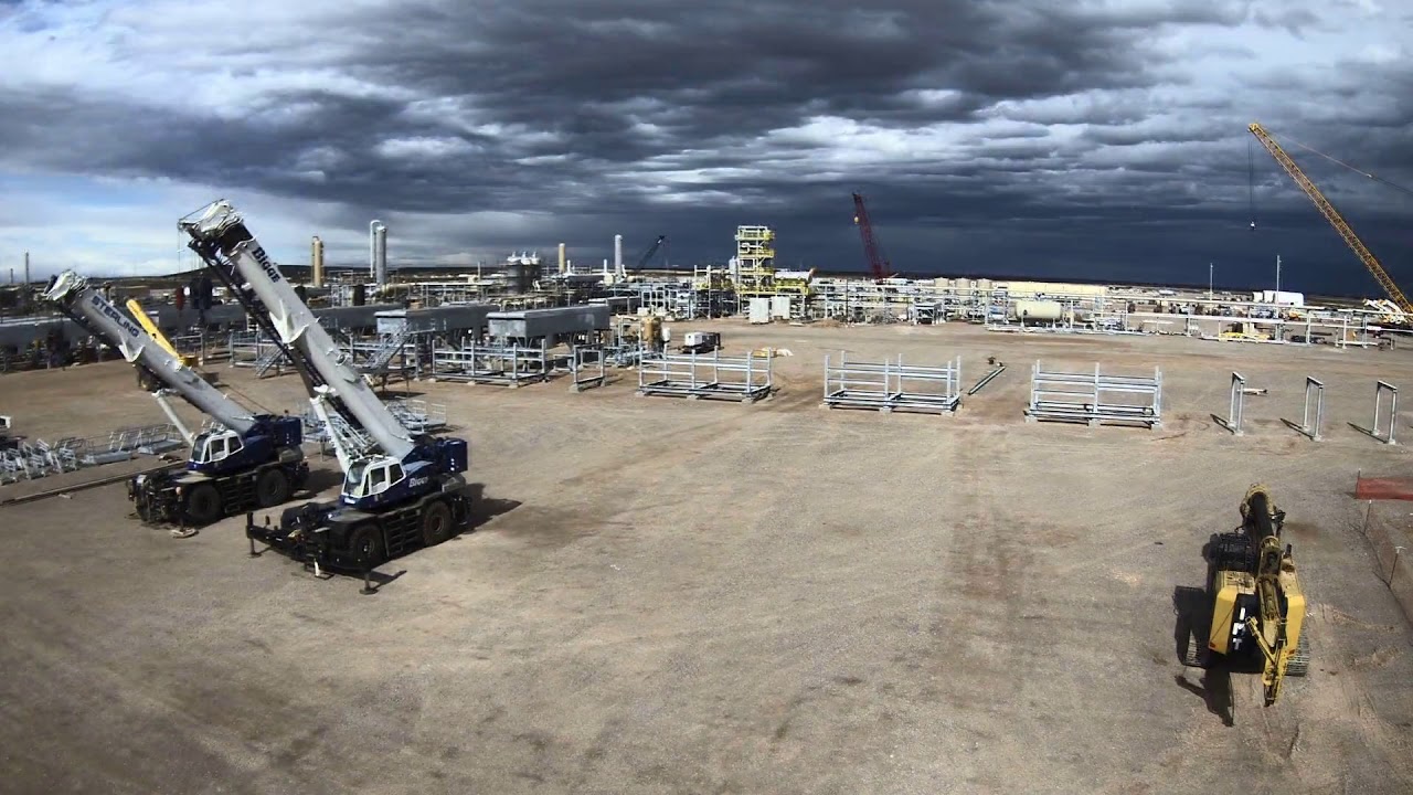 Constructing the Diamond Processing Facility from Start to Finish