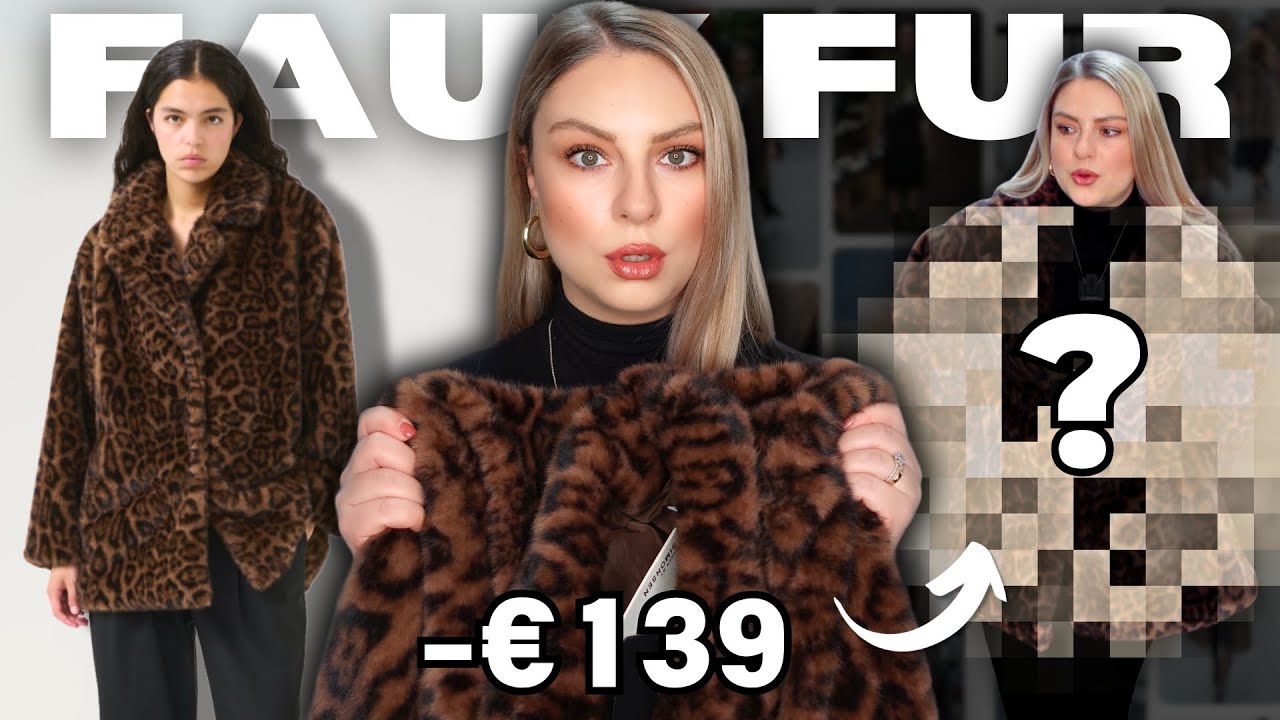 Trying Trendy Faux Fur Coats and Jackets