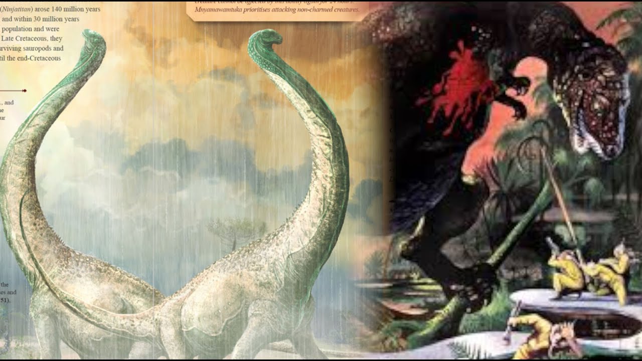 Cursed paleoart because these wounds they will not heal