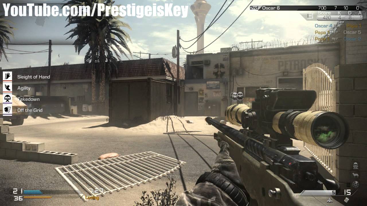 Call of Duty: Ghosts (L115 Sniping Gameplay) #GhostsMP