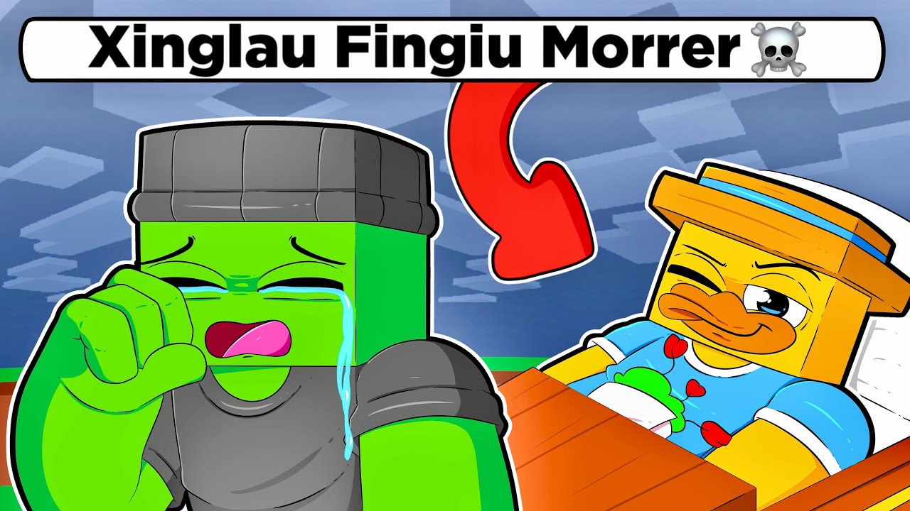 FINGI MORRER PARA ENGANAR MEUS AMIGOS!!!
