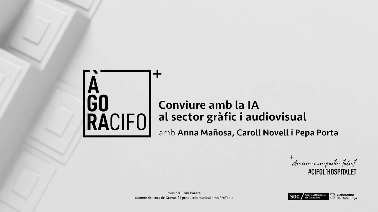 Conviure amb la IA al sector gràfic i audiovisual