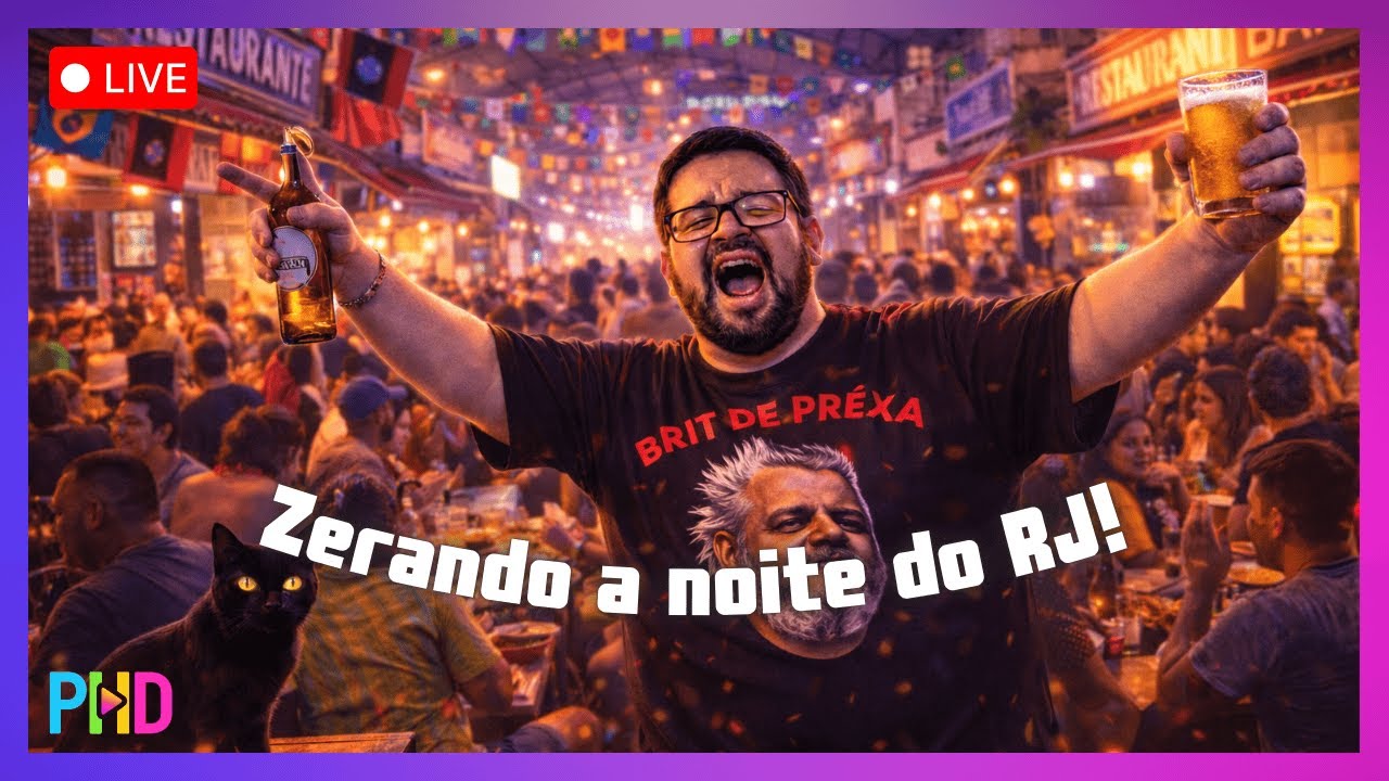 [RJ] ZERANDO A NOITE CARIOCA COM O @leafarfx