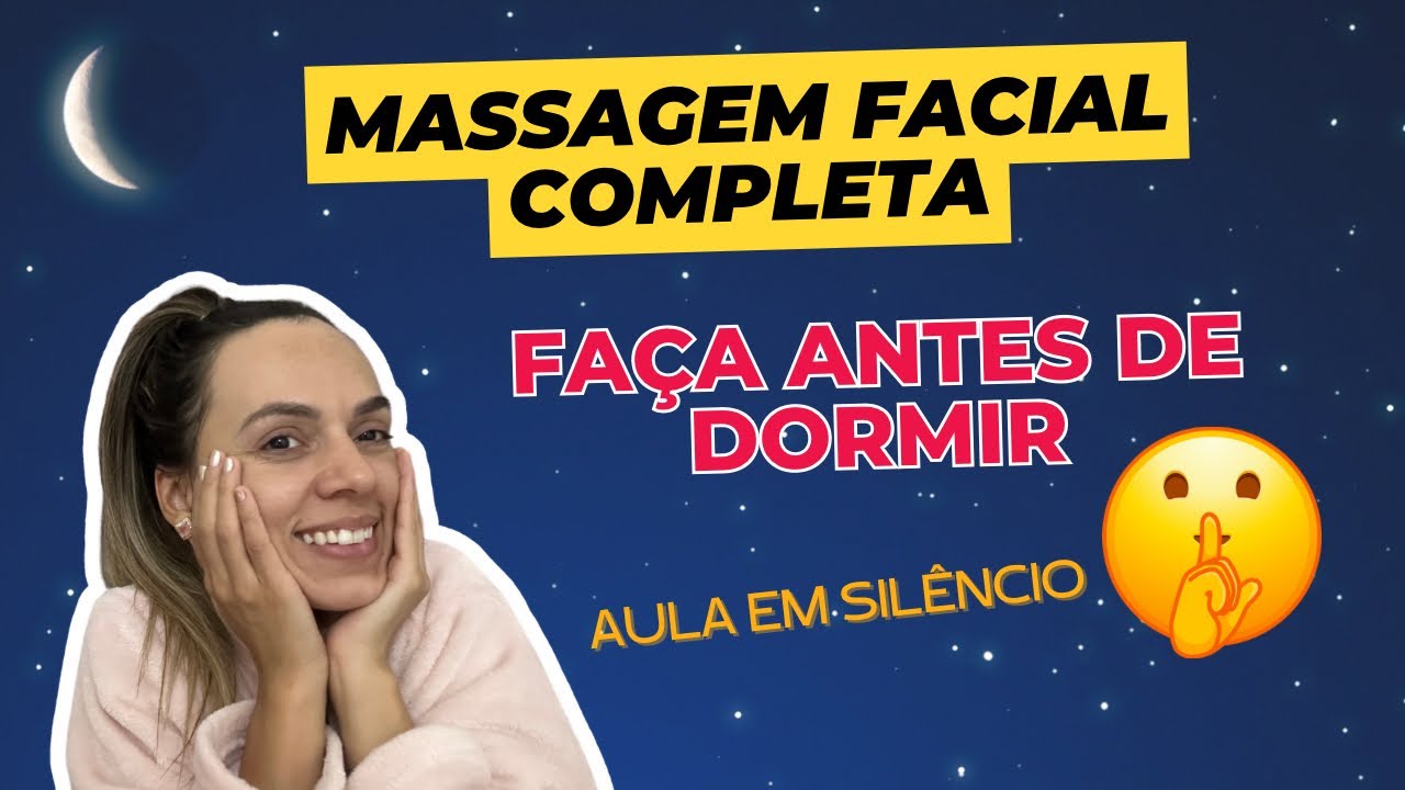 Faça essa sequência de Massagem antes de dormir para uma Pele Renovada! Você vai se surpreender 🌙