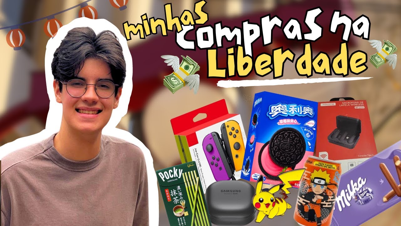 Mostrando TUDO que comprei em 24h na Liberdade SP | Pedro Maia