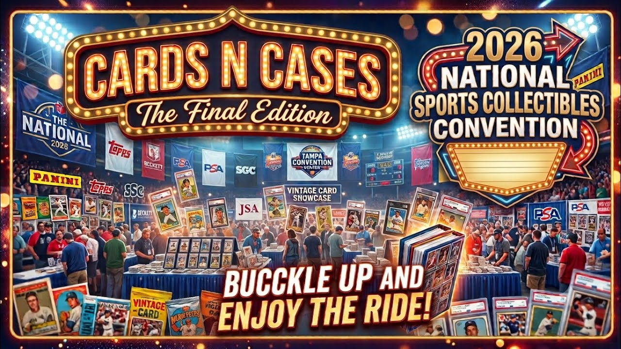 Cards N Cases: Финальный выпуск Национальной конвенции коллекционных карточек 2026... Только карт...