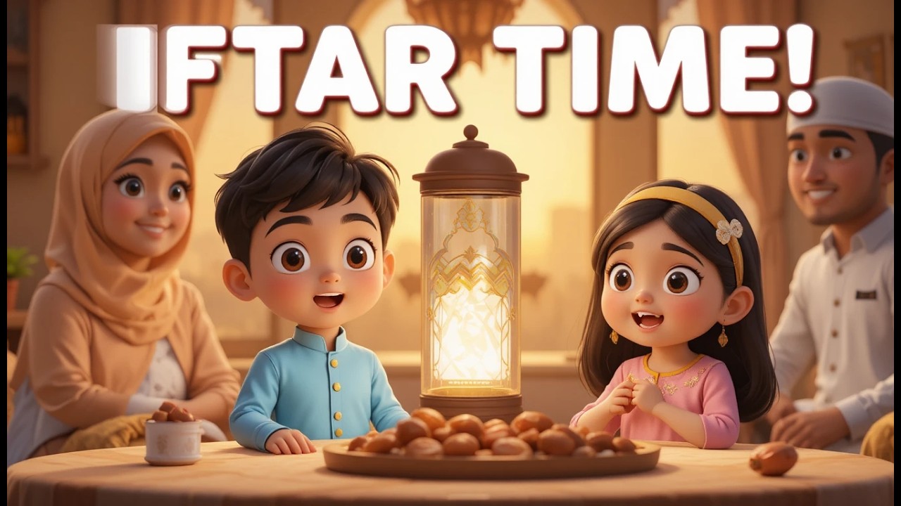 Iftar Time, Iftar Time! | Kids Ramadan Nasheed