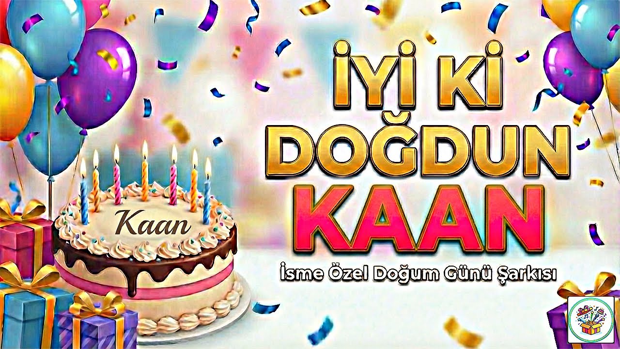 С Днем Рождения KAAN (Каан) 🚀 Лучшее уведомление на телефон