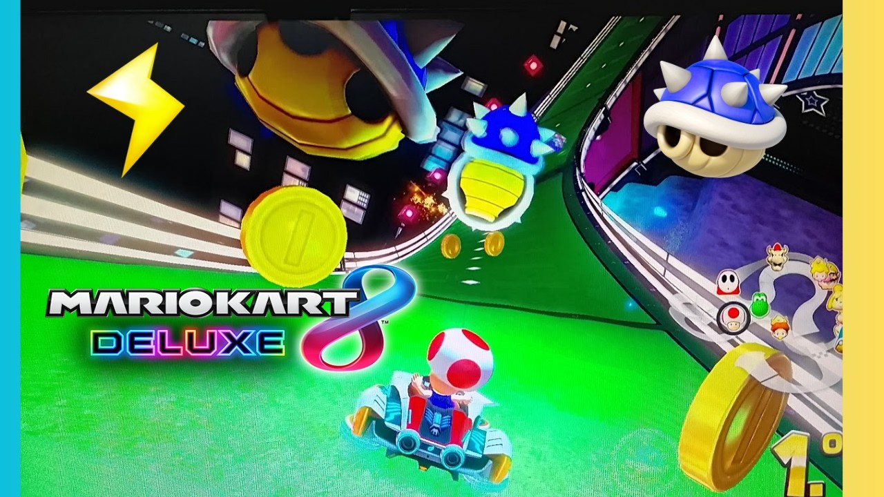 Mario Kart 8 Deluxe pero hay solo caparazones azules parte 65 2026 03 08