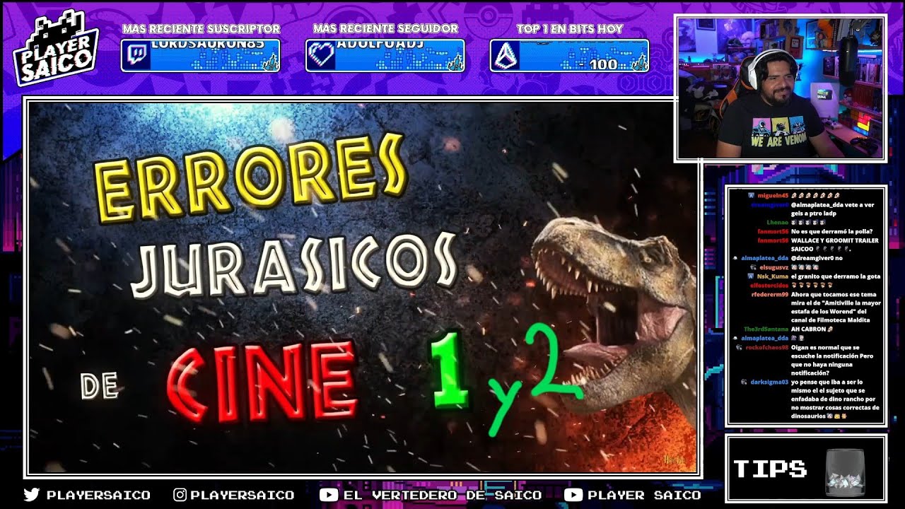 ERRORES JURÁSICOS DE CINE 1 y 2 