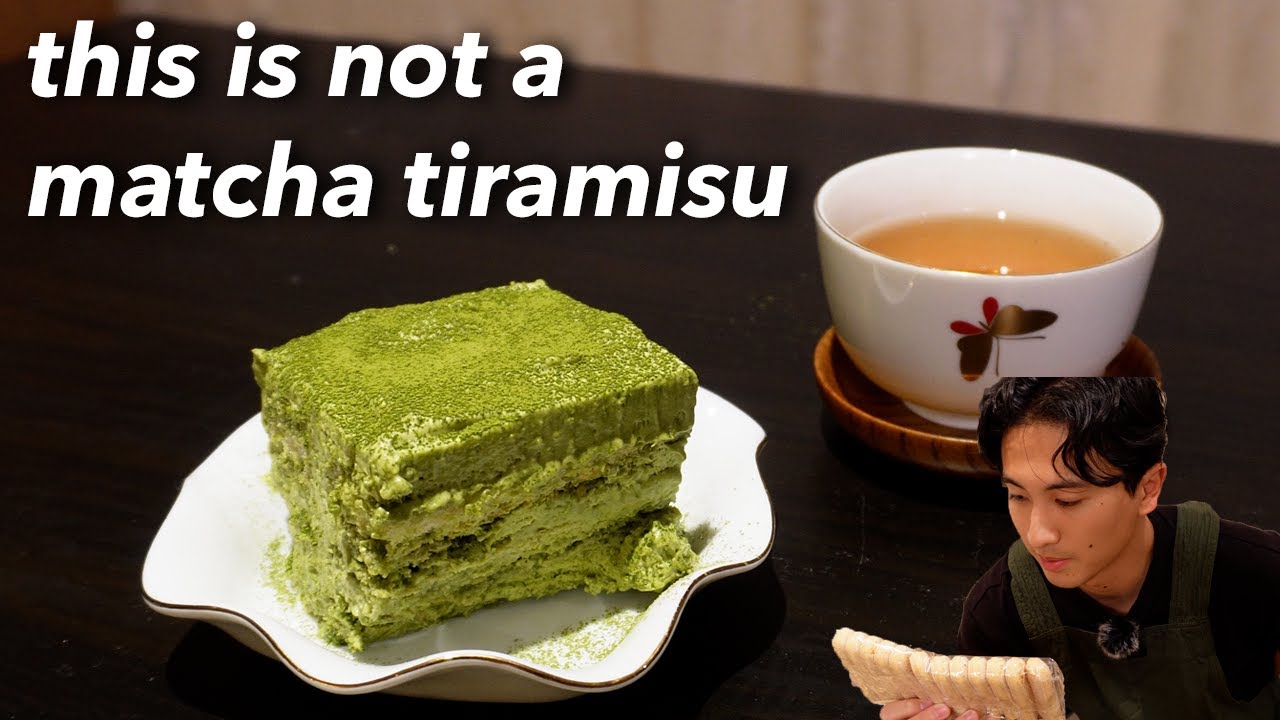I didn't make a matcha tiramisu for my 26th birthday
