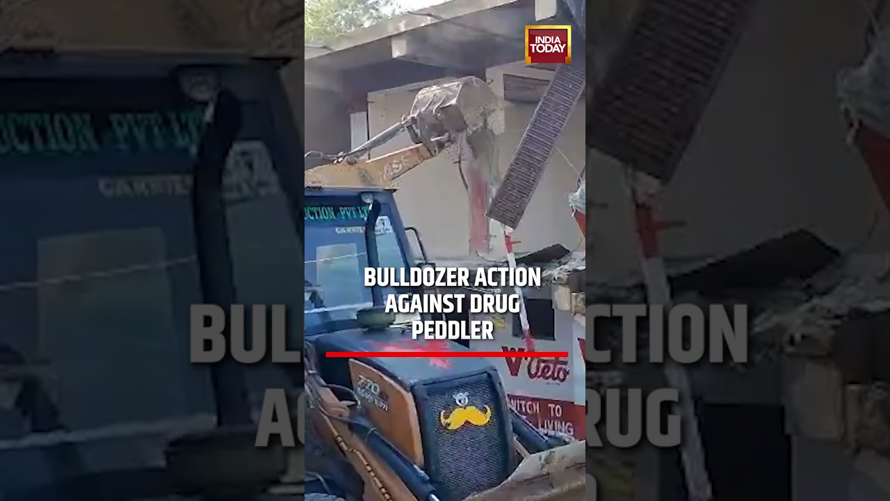 J&K Administration Demolishes Illegal Property Linked to Drug Peddler | Bijbehara