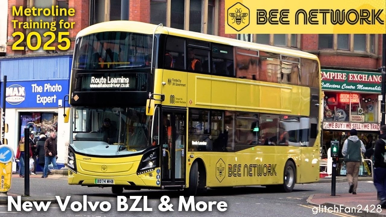 🐝 Bee Network's Volvo BZL DD Unveiled! ⚡ + Metroline Training Highlights