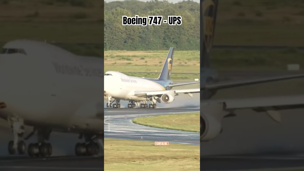 TAKE OFF BOEING 747 FROM UPS | COLOGNE AIRPORT EDDK ✈️