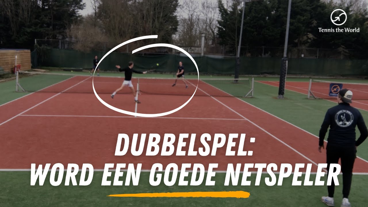 Word de BESTE netspeler tijdens het dubbelspel | Tennis the World