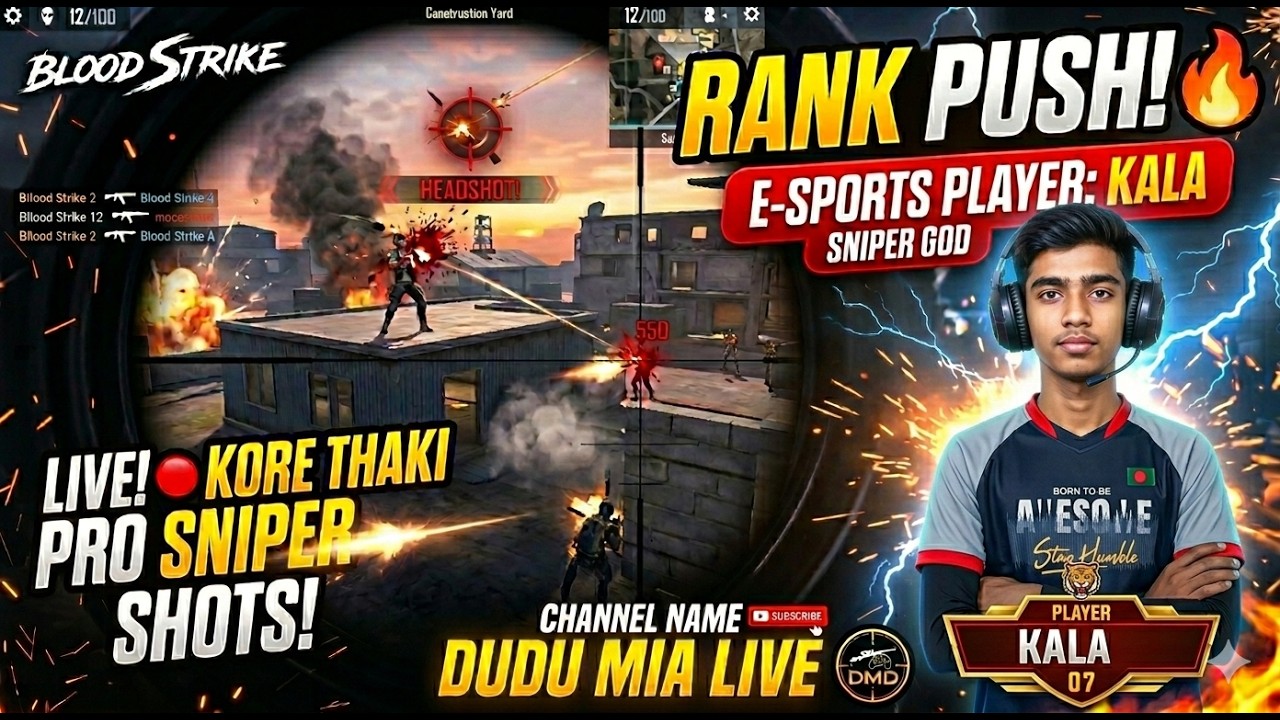 NON-STOP KALA SNIPING ACTION! 💥 | Blood Strike Live Stream