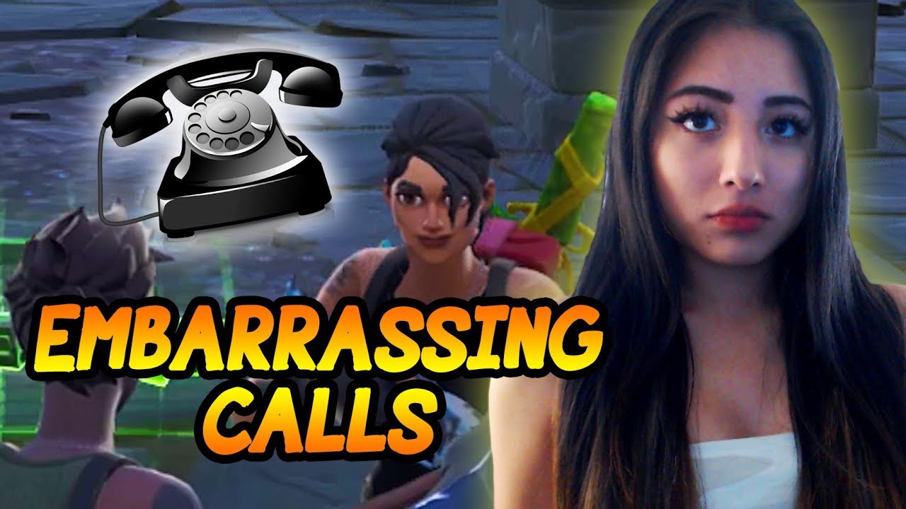 Awkward Phone Calls On Fortnite Squads