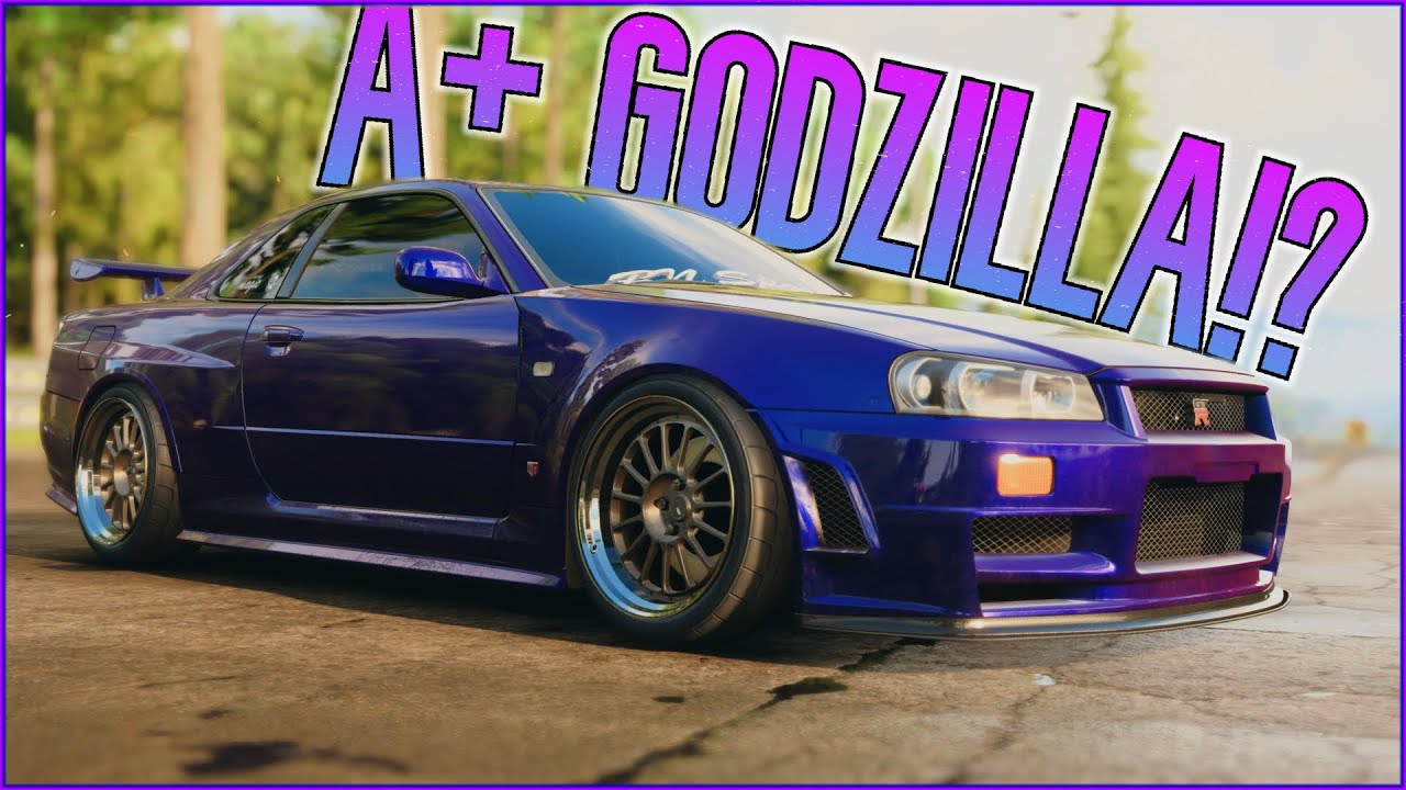 THE FASTEST A+ CLASS CAR IN NEED FOR SPEED UNBOUND!? (R34 GTR TUNE)