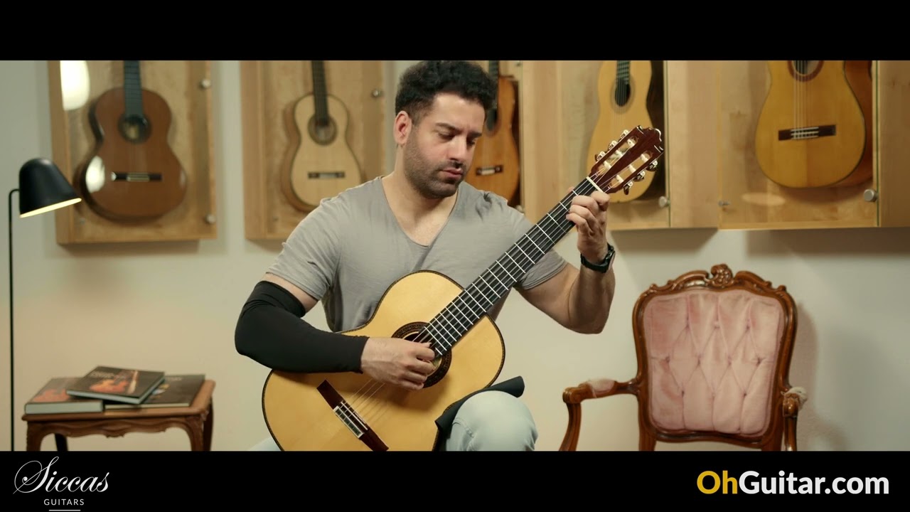 Vicente Carillo 2022 Gabriela II Doubletop Classical Guitar - Ständchen by F. Schubert