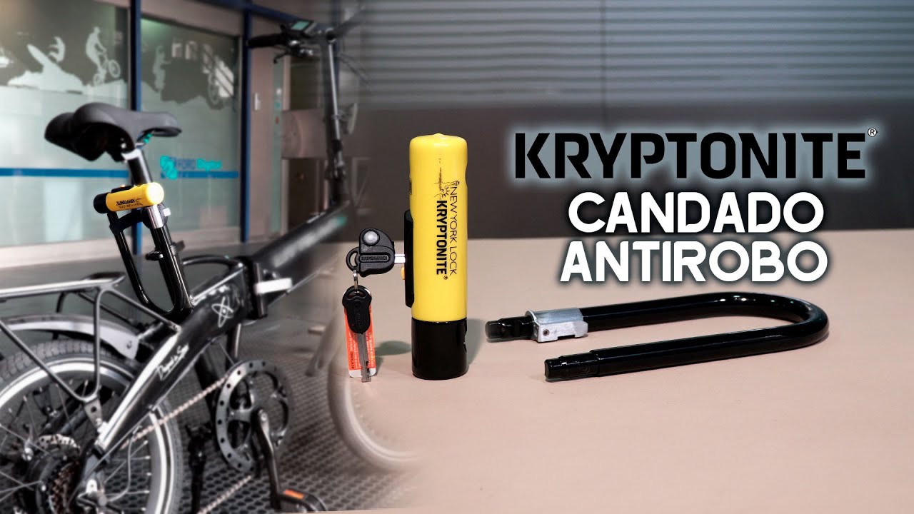 Candado antirobo para bicicletas Kryptonite New York Lock | UHD 4K