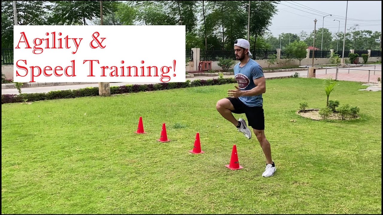 Agility & Speed Training- Cones drills| Fast feet| Improve footwork and Coordination.#foreveryone