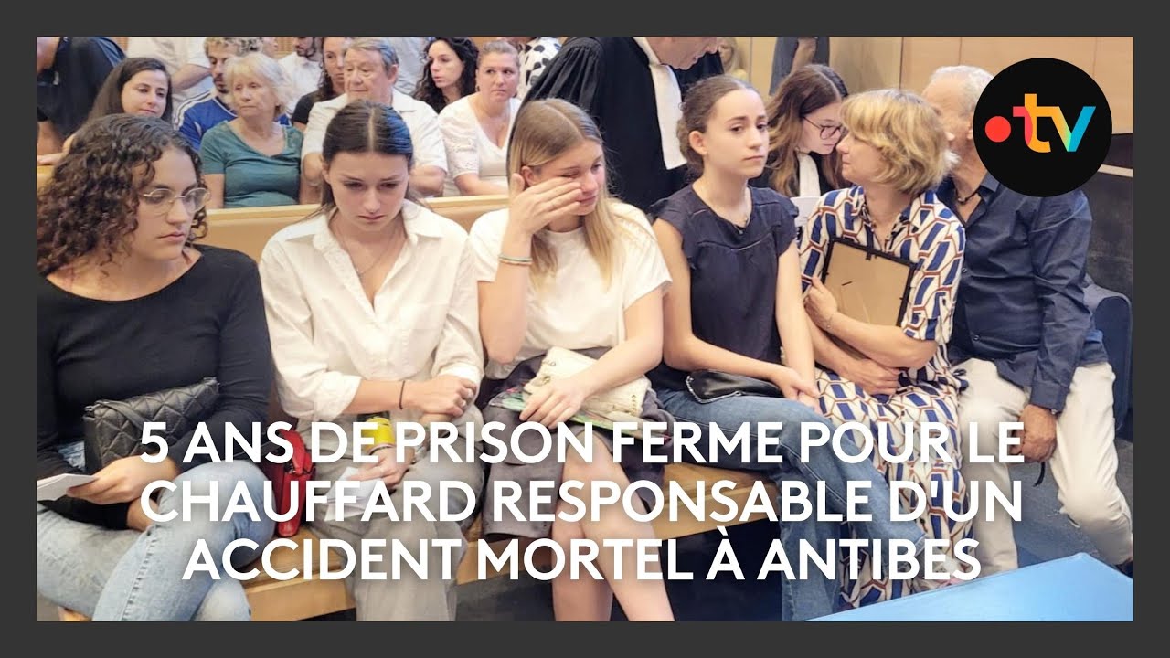 Cinq ans de prison pour le conducteur responsable de la mort de No&eacute; &agrave; Antibes