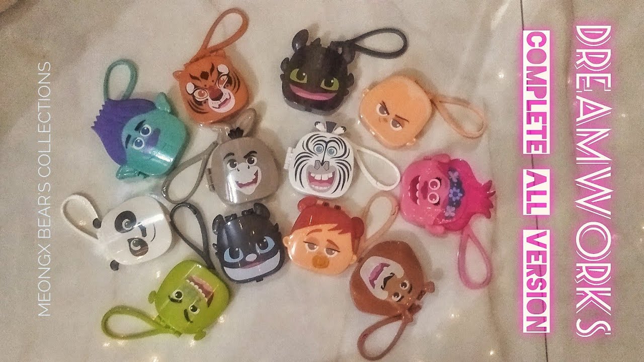 McDonald's Happy Meal DreamWorks 2022 Complete all region part 3