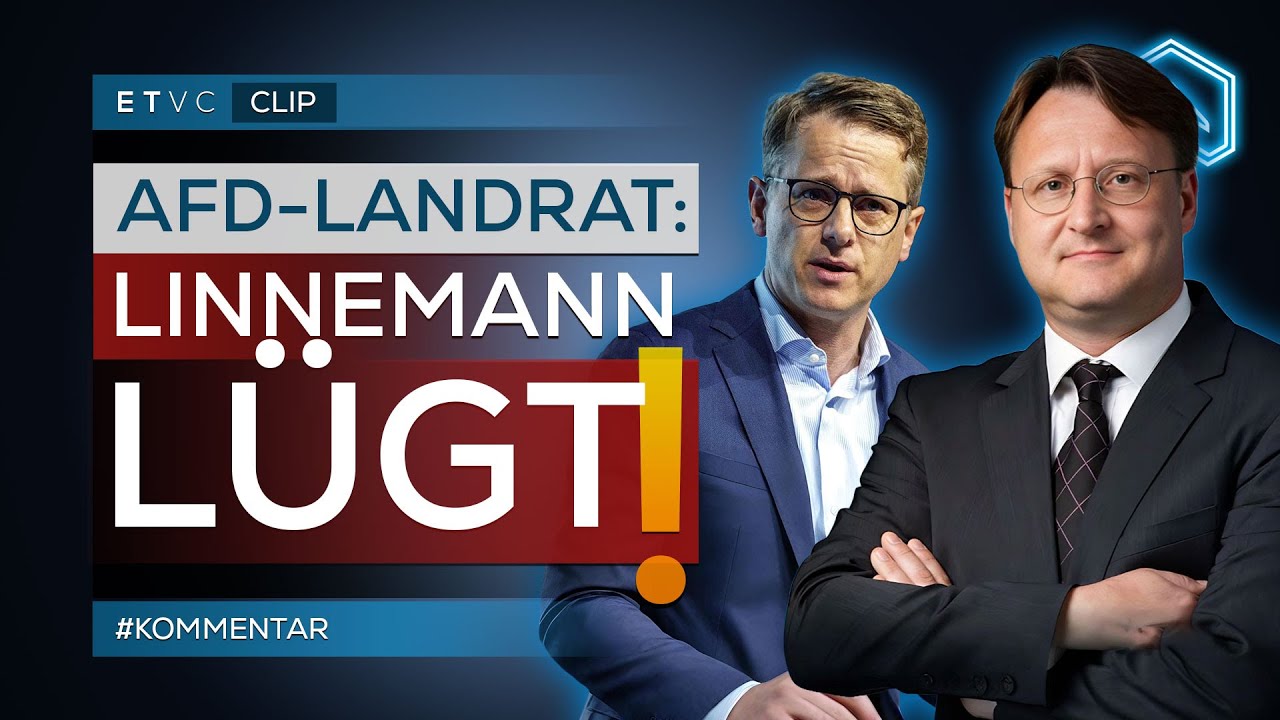 LINNEMANN L&Uuml;GT! AfD-Landrat &uuml;berf&uuml;hrt den CDU-Mann! | #KOMMENTAR
