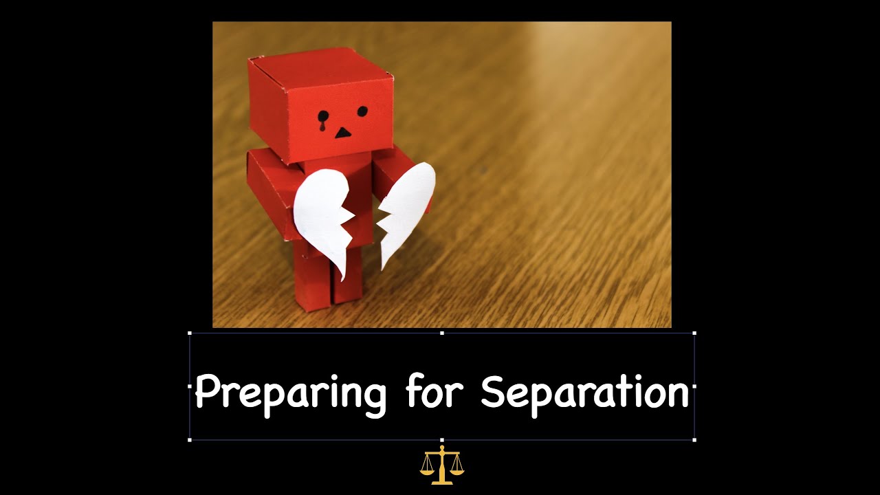 Preparing for Separation Part 2: Why can't couples see the same lawyer for legal advice together?