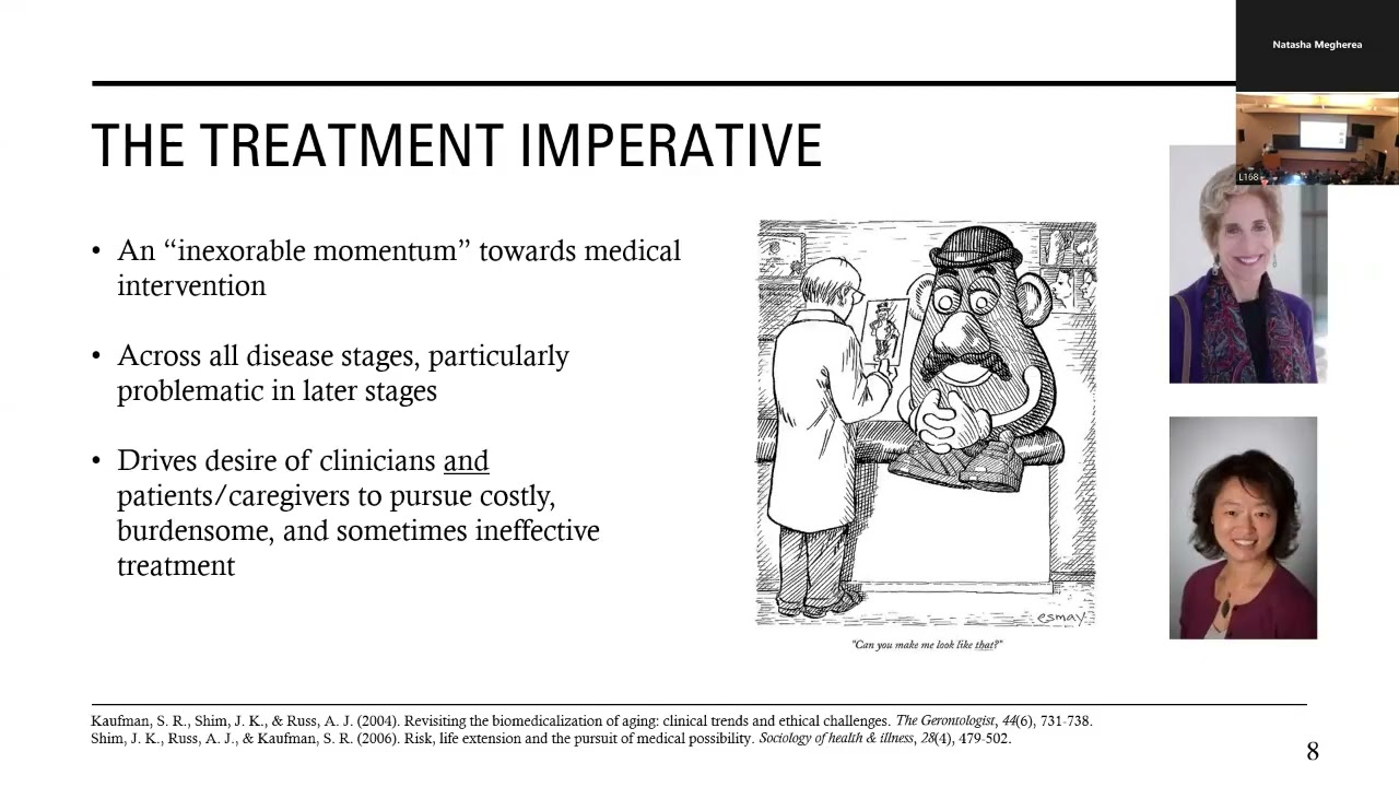 Alexandra Tate, PhD - The Treatment Imperative: How Moral Language Shapes End-of-Life Care Decisions