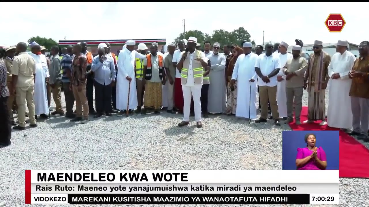 Rais Ruto azindua miradi kadhaa kaunti ya Garissa