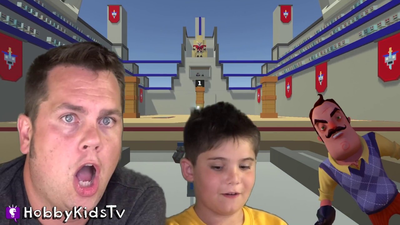 Clone Drone In The Danger Zone VIDEO GAME with HobbyKidsTV