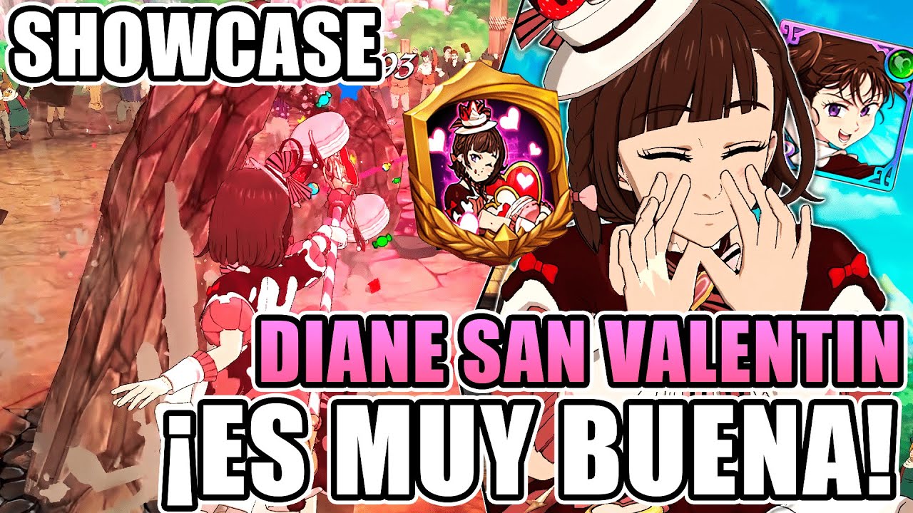 💕DIANE SAN VALENTIN 💕 AGUANTA 1 ORO DEL REY DEMONIO - 7DS Grand Cross