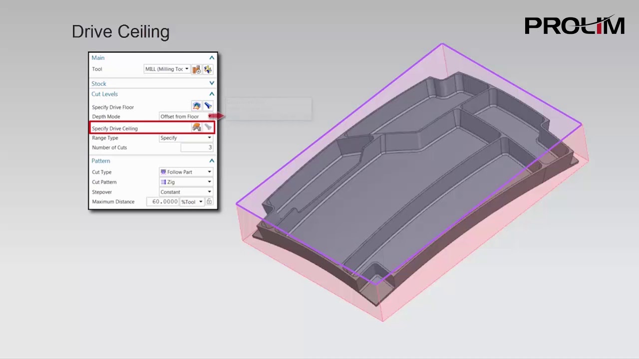 NX CAM 1899 - Multi Axis Roughing