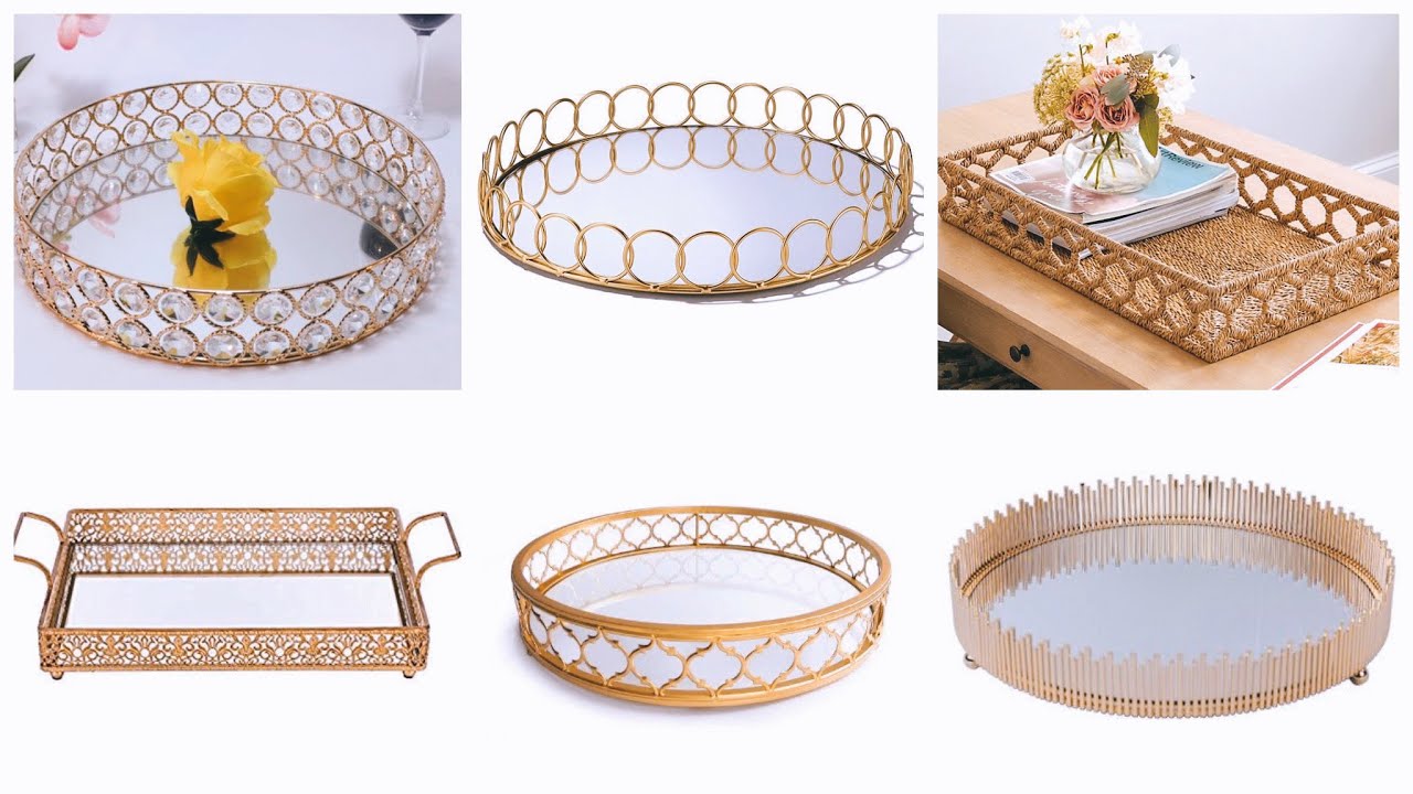 DIY Room Decor l Easy Home Decorating Ideas l DIY Mirror Tray