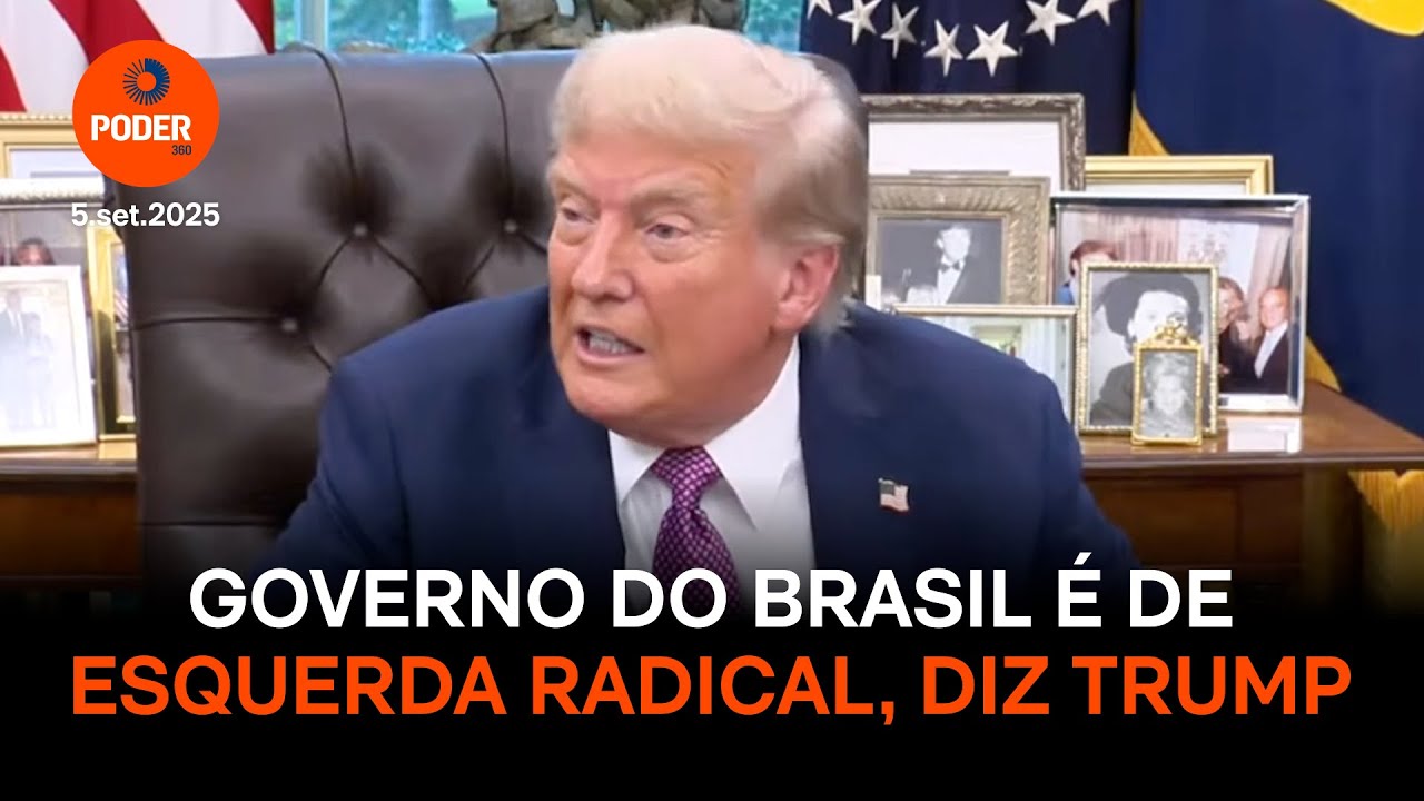 Governo do Brasil &eacute; de esquerda radical, diz Trump