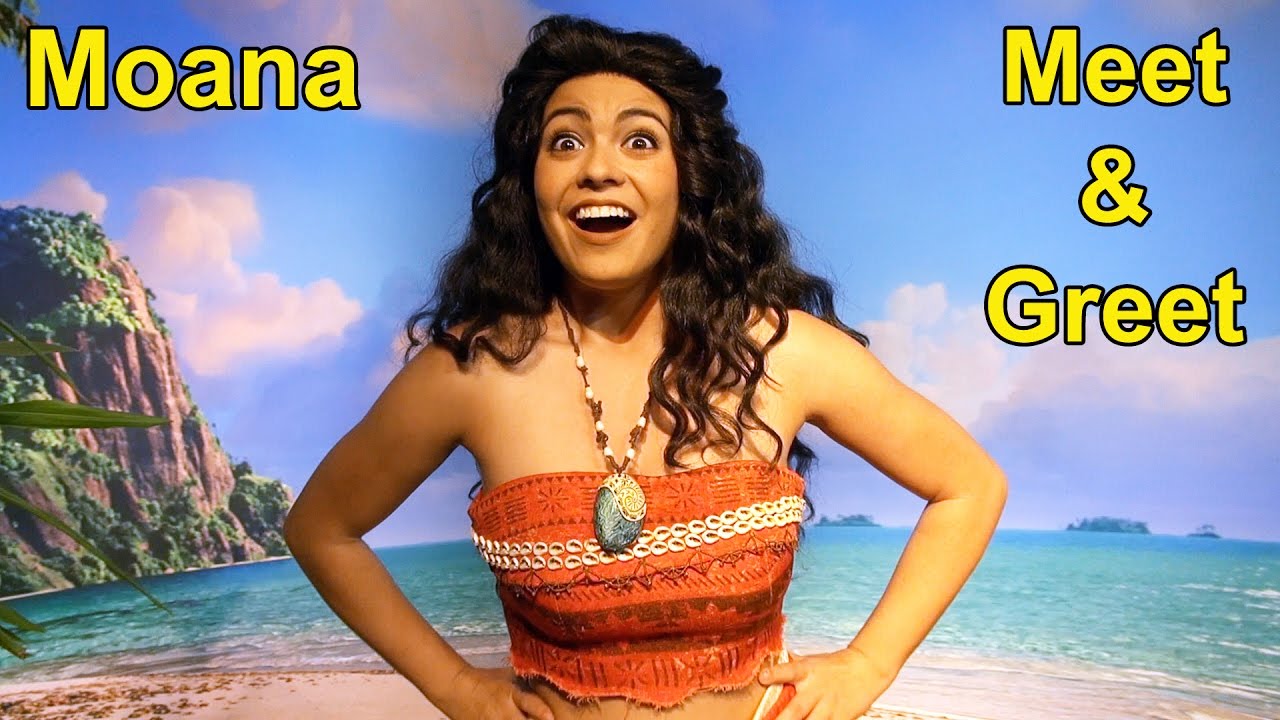 Moana Meet and Greet Experience at Disney's Hollywood Studios, Talks Maui, Heihei