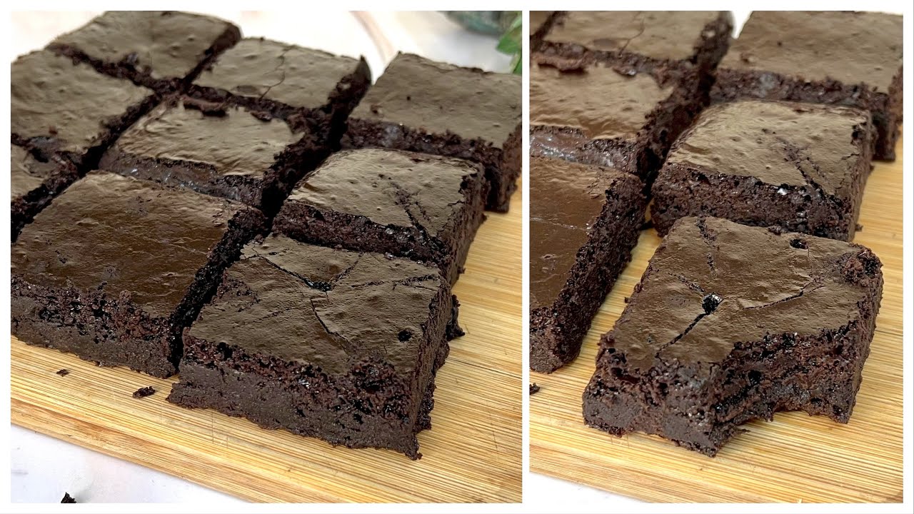 Best Chocolate Fudge Brownies Eggless Brownie Recipe | Recipe By Anyone Can Cook With Dr.Alisha
