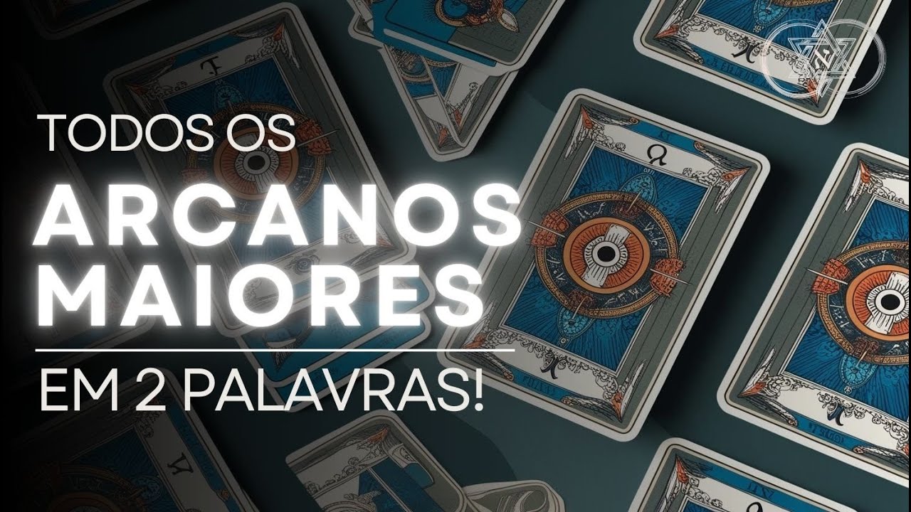 Todos os Arcanos Maiores em 2 Palavras! | Curso de Tarot | Método de Estudo dos Arcanos Maiores